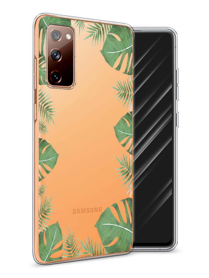 

Чехол Awog на Samsung Galaxy S20 FE / Самсунг S20 FE "Листья папоротника рамка", Разноцветный, 2101350-8