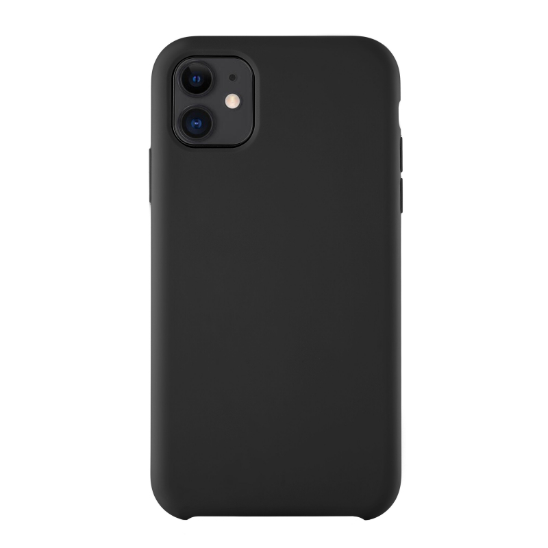 

Накладка силикон Silicone Case для iPhone 12/12 Pro Черный, НакладкасиликонSiliconeCaseдляiPhone12/12Pro