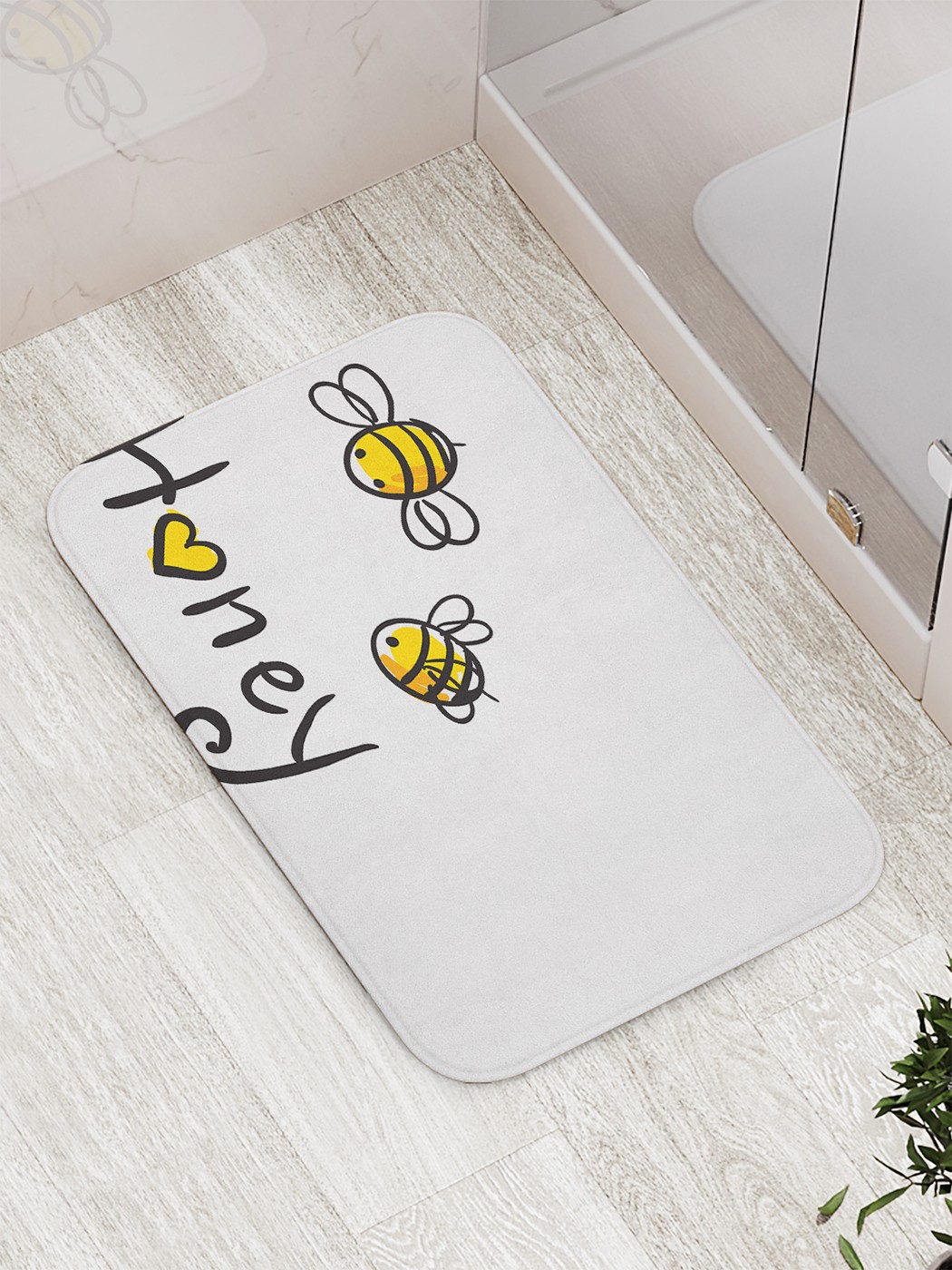 

Коврик противоскользящий для ванной, сауны, бассейна, 77х52 см bath_84739 JoyArty