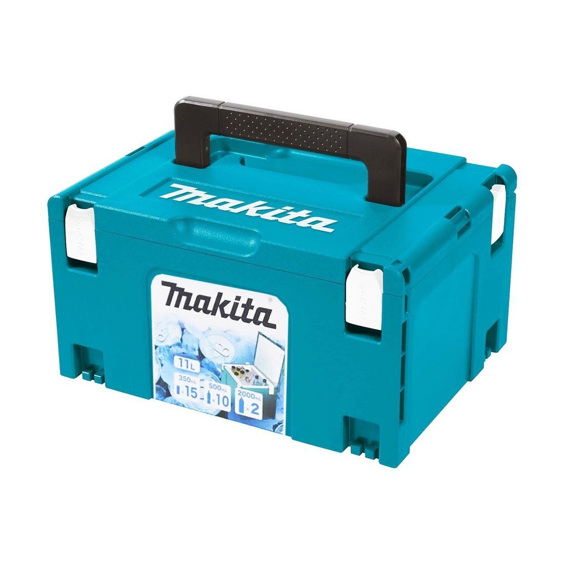 Кейс-термобокс Makita MakPac-3 Cool Box, 11 л, 295x395x210 мм, 198254-2 кейс на 2 персоны без термоса к2 11 5 001 555