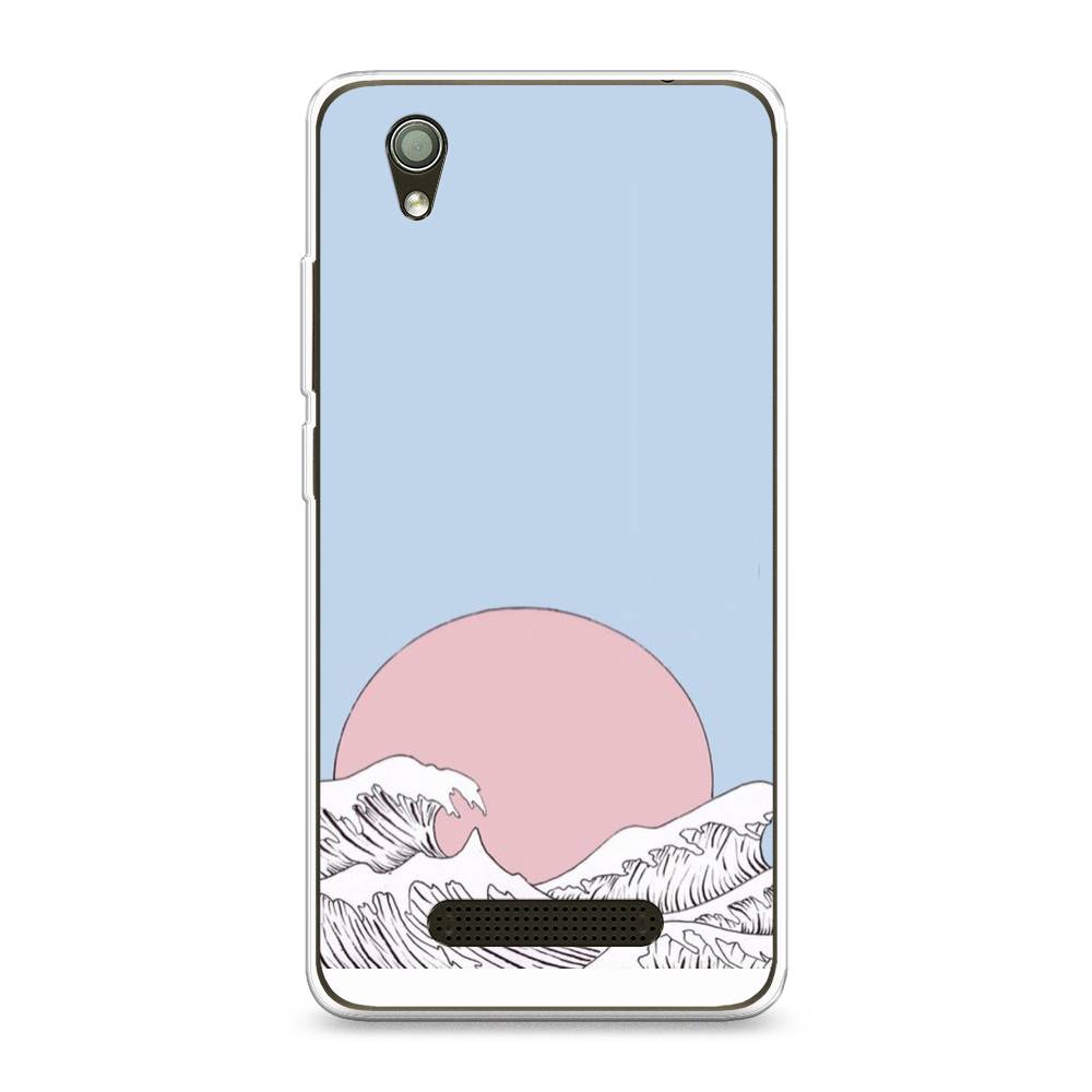 

Чехол Awog на ZTE Blade X3 / ЗТЕ Блэйд X3 "Японское солнце", 130650-10