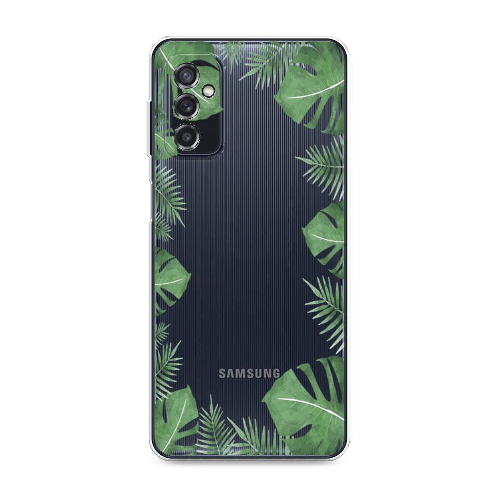 

Чехол Awog на Samsung Galaxy M52 / Самсунг M52 "Листья папоротника рамка", Разноцветный, 2104350-8