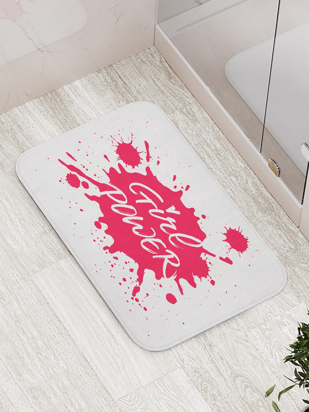 

Коврик противоскользящий для ванной, сауны, бассейна, 77х52 см bath_84708 JoyArty