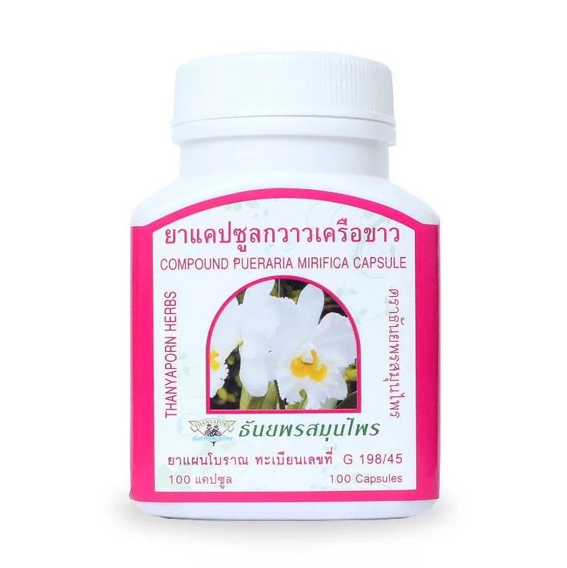 

Фито-капсулы Пуэрария Мирифика Thanyaporn Herbs капсулы 100 шт., PUERARIA MIRIFICA