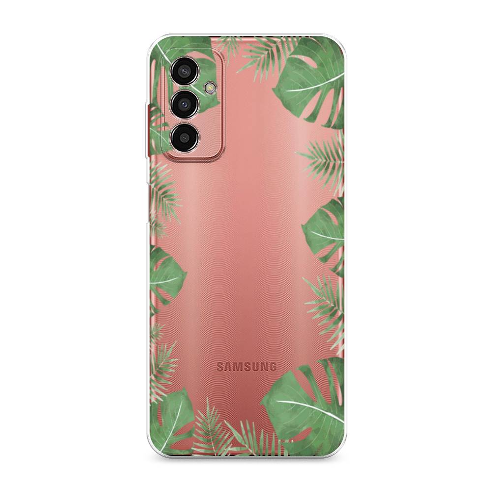 

Чехол Awog на Samsung Galaxy M13 / Самсунг M13 "Листья папоротника рамка", Разноцветный, 2106850-8