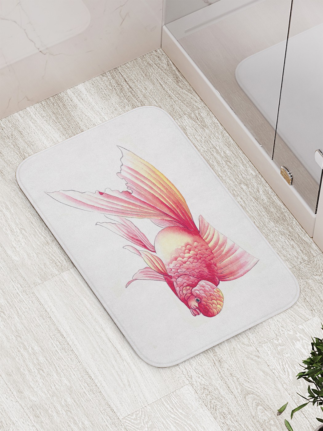 

Коврик противоскользящий для ванной, сауны, бассейна, 77х52 см bath_84630 JoyArty