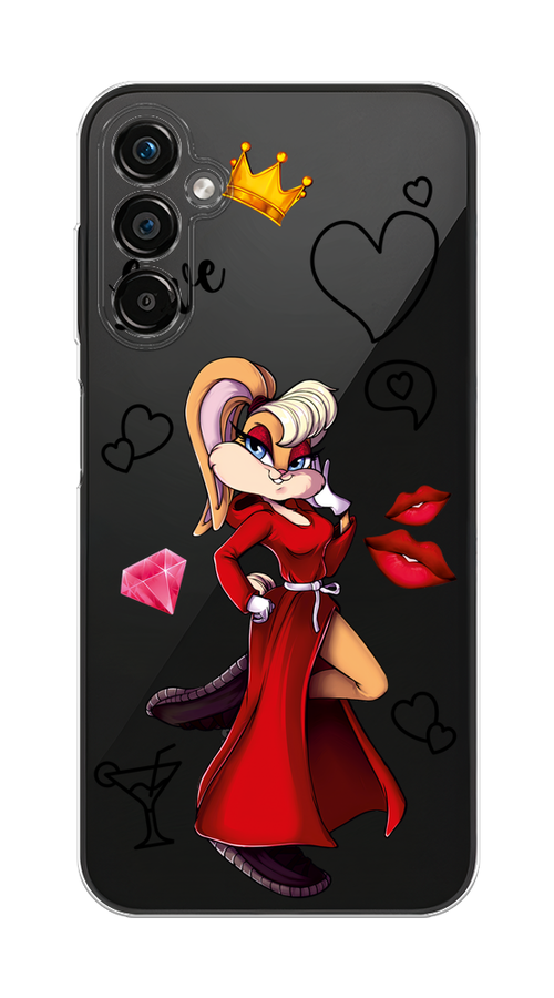 

Чехол на Samsung Galaxy A25 5G "Rich Lola Bunny", Красный;бежевый;оранжевый, 2108550-6