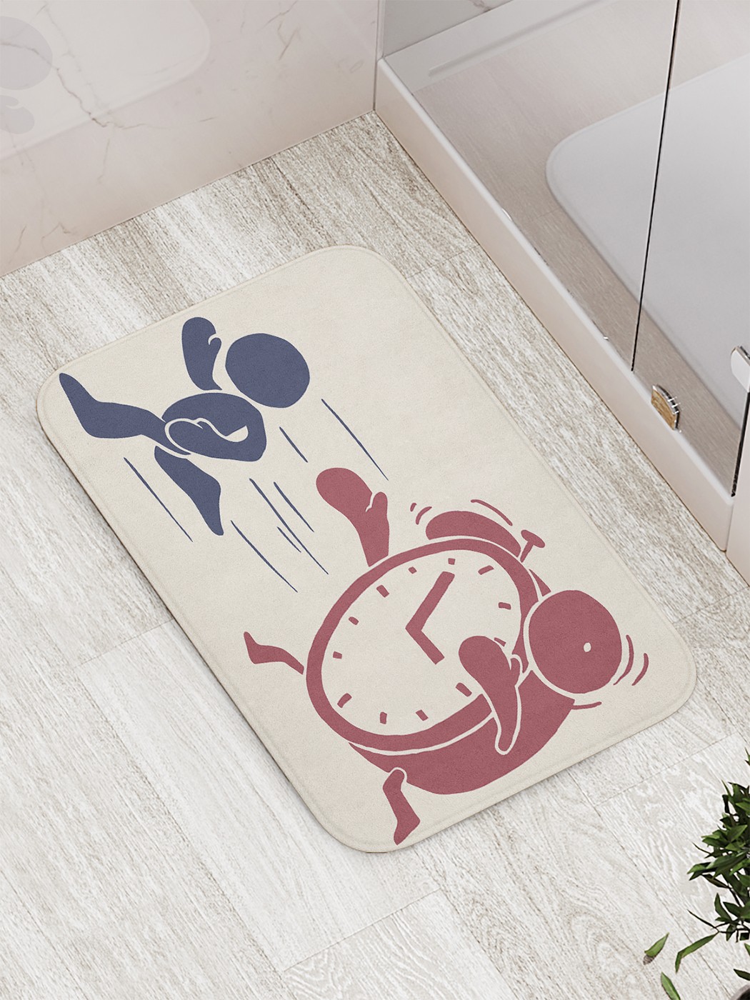 

Коврик противоскользящий для ванной, сауны, бассейна, 77х52 см bath_84573 JoyArty