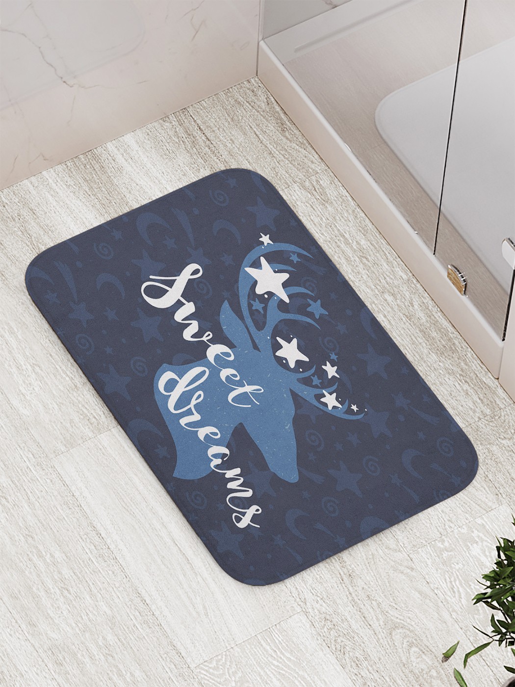 

Коврик противоскользящий для ванной, сауны, бассейна, 77х52 см bath_84550 JoyArty