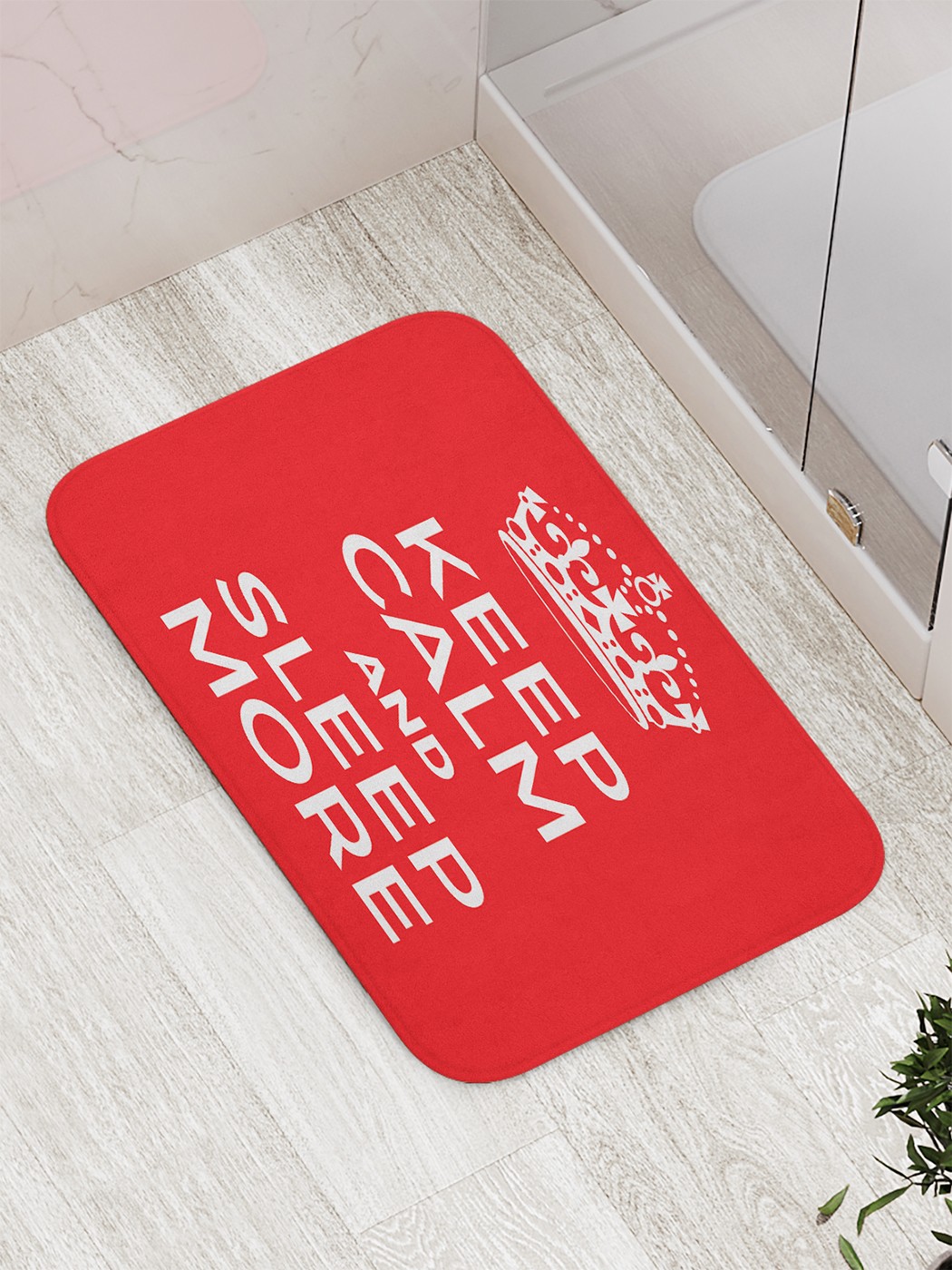 

Коврик противоскользящий для ванной, сауны, бассейна, 77х52 см bath_84535 JoyArty