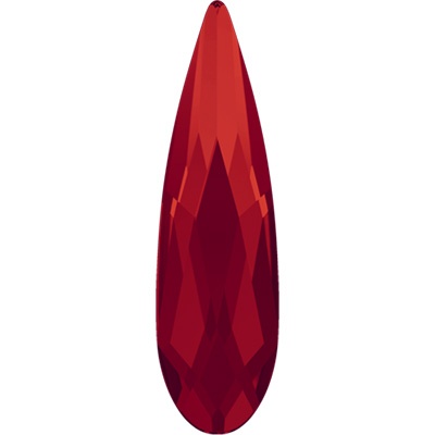 

Кристаллы Swarovski цветные 10*2,8 мм 9 шт в пакете красный