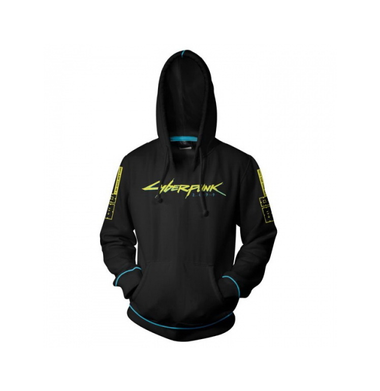 

Толстовка Cyberpunk 2077 86092, Laser Logo (XXL)