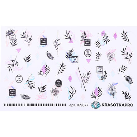 

Слайдер-дизайн KrasotkaPro, №169677 «Мрамор с листьями»