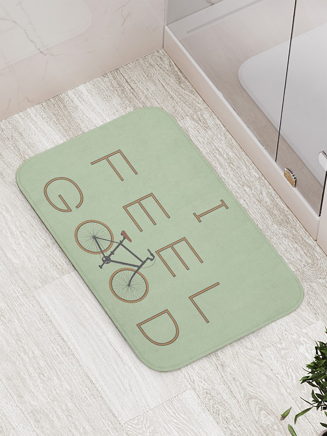 

Коврик противоскользящий для ванной, сауны, бассейна, 77х52 см bath_84453 JoyArty