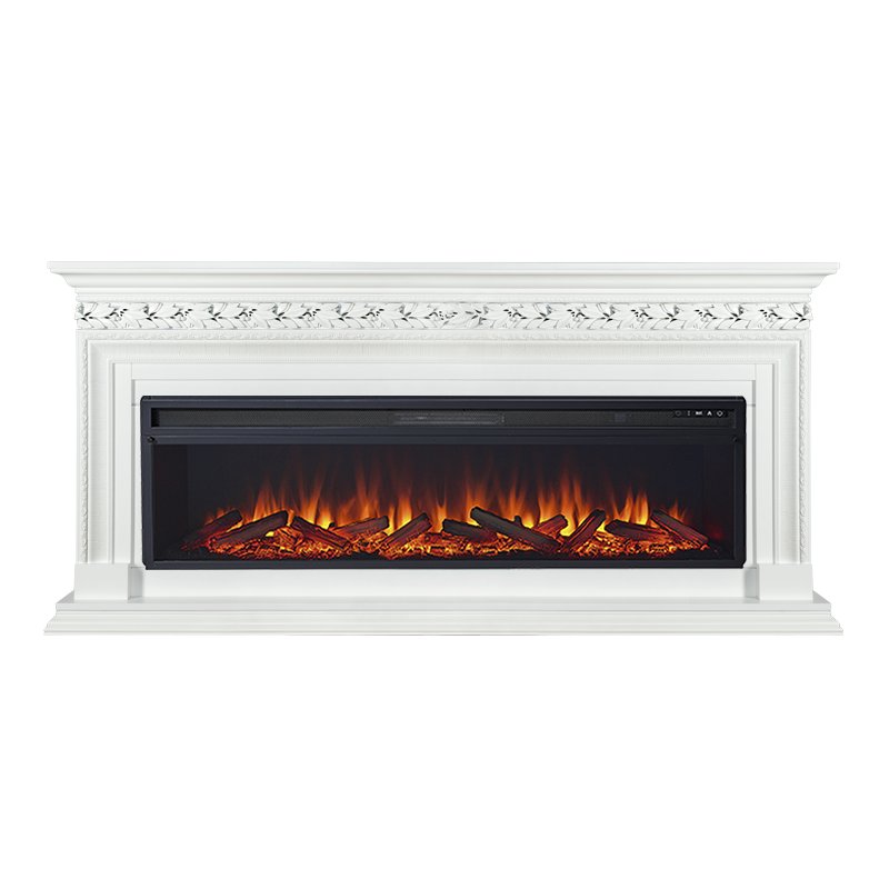 

Каминокомплект Valletta 60 - Белый с очагом Vision 60 LOG LED