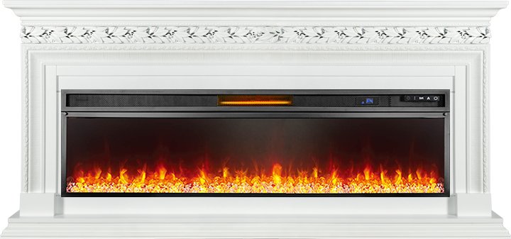 

Каминокомплект Valletta 60 - Белый с очагом Vision 60 LED