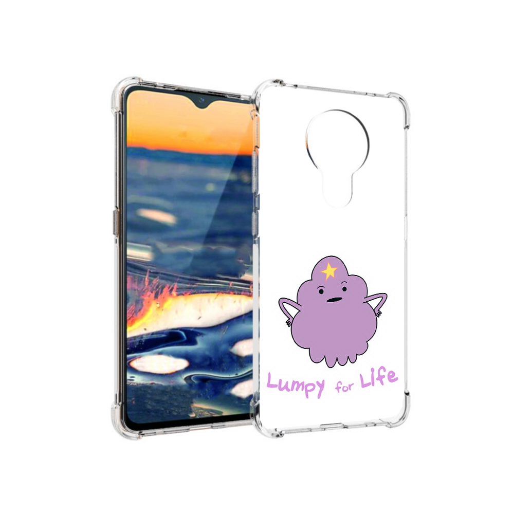 

Чехол MyPads Tocco для Nokia 5.3 Принцесса пупырчатого королевства (PT227052.106.139), Прозрачный, Tocco