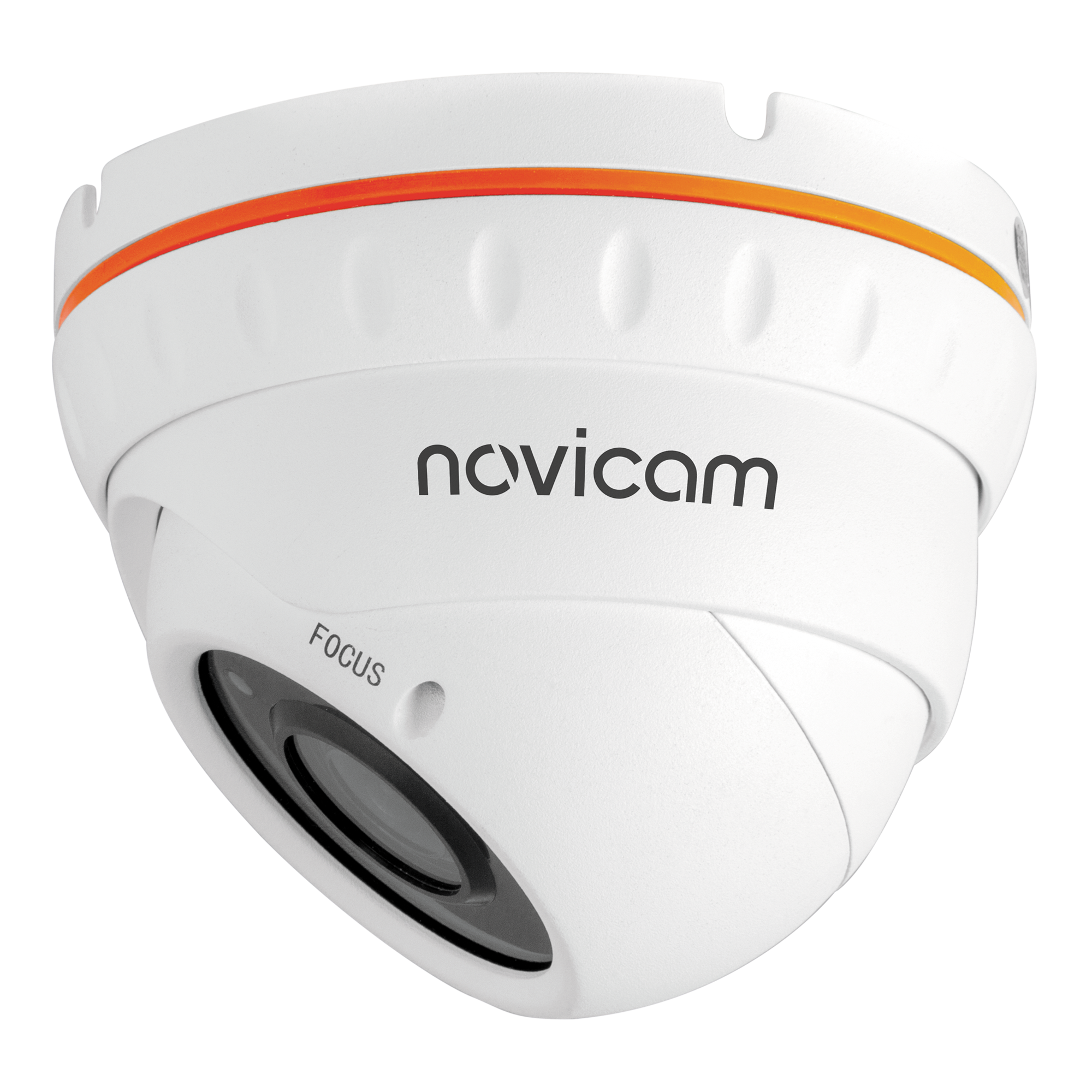 

Купольная уличная IP видеокамера 5 Мп Novicam BASIC 57 v.1404, Белый