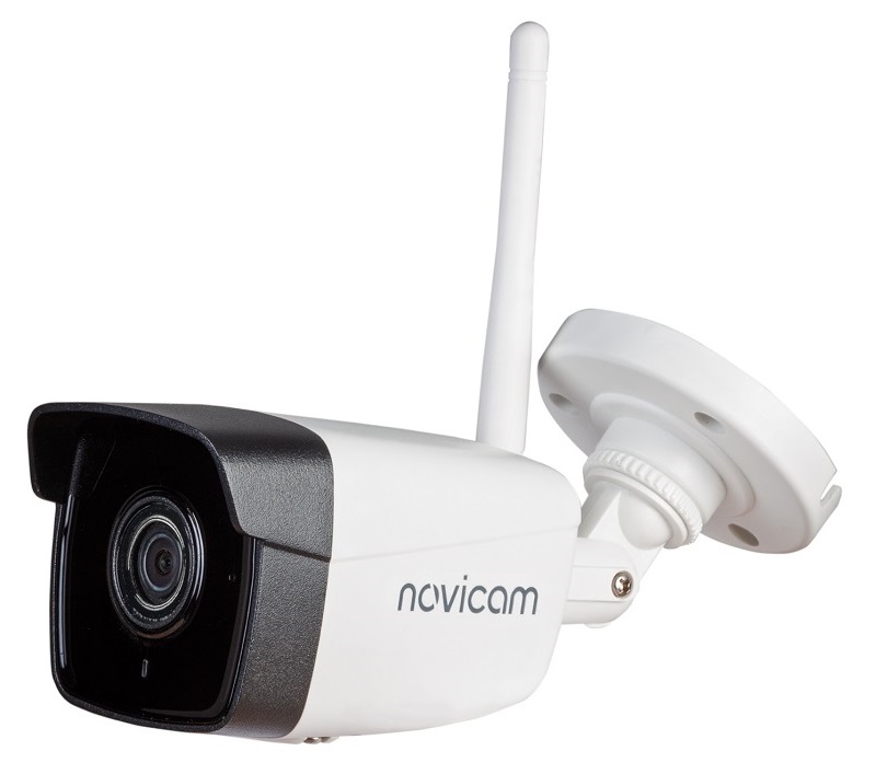 Уличная IP видеокамера 2 Мп с Wi-Fi Novicam PRO 23 v.1396 уличная 5 мегапиксельная wi fi ip видеокамера kdm 216 aw5 8g 160921527
