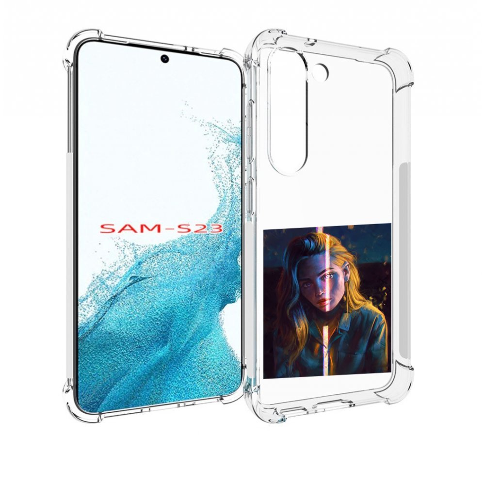 

Чехол MyPads девушка-в-тени для Samsung Galaxy S23, Прозрачный, Tocco