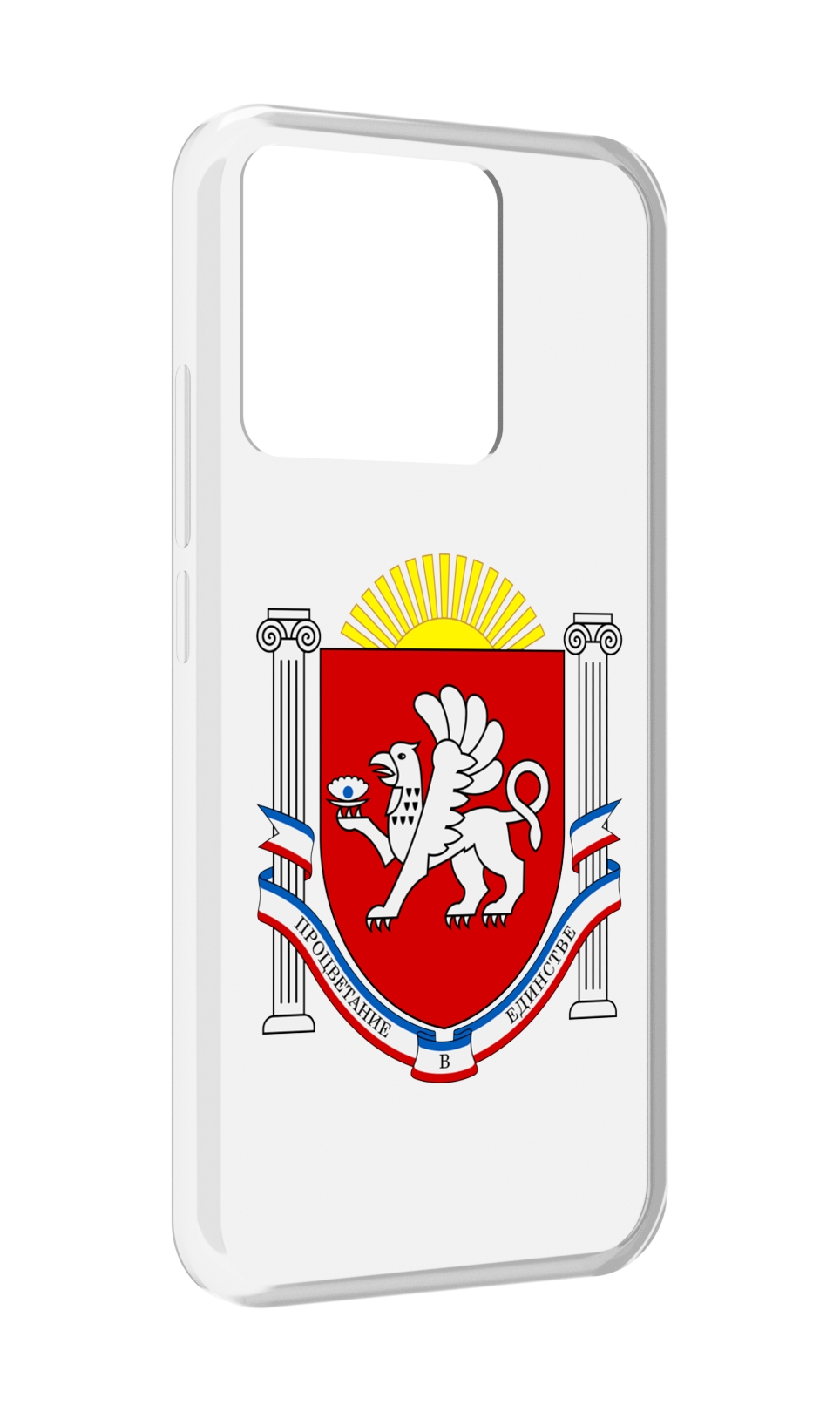 

Чехол MyPads Tocco для Xiaomi Redmi 10A герб-крым-симферополь, Tocco