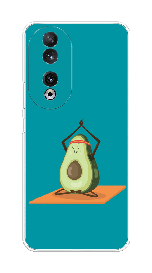 

Чехол на Honor 90 "Расслабься с авокадо", Бирюзовый, 6121450-1