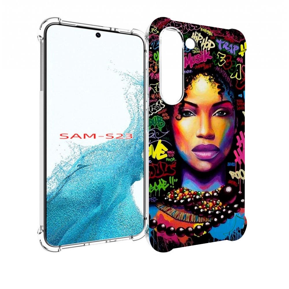 

Чехол MyPads девушка-в-граффити женский для Samsung Galaxy S23, Прозрачный, Tocco