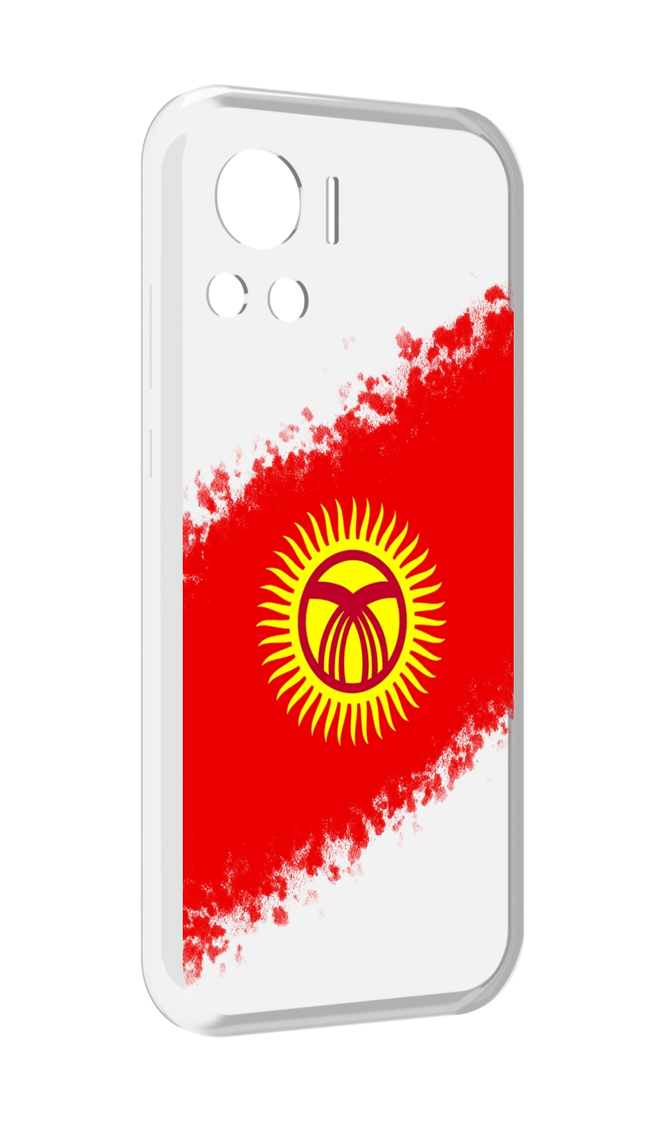 

Чехол MyPads флаг Киргизии для Motorola Edge 30 Ultra, Прозрачный, Tocco