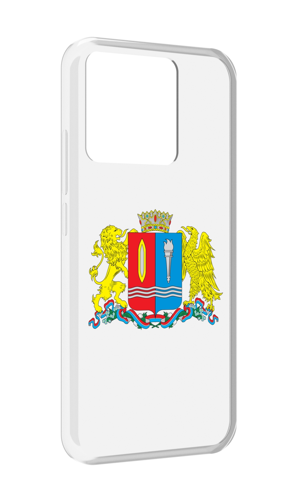 

Чехол MyPads Tocco для Xiaomi Redmi 10A герб-иваноскои-области, Прозрачный, Tocco