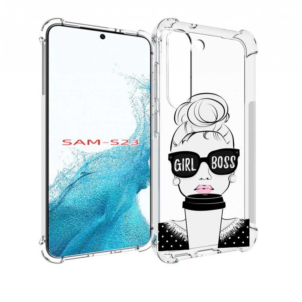 

Чехол MyPads девушка-босс женский для Samsung Galaxy S23, Прозрачный, Tocco
