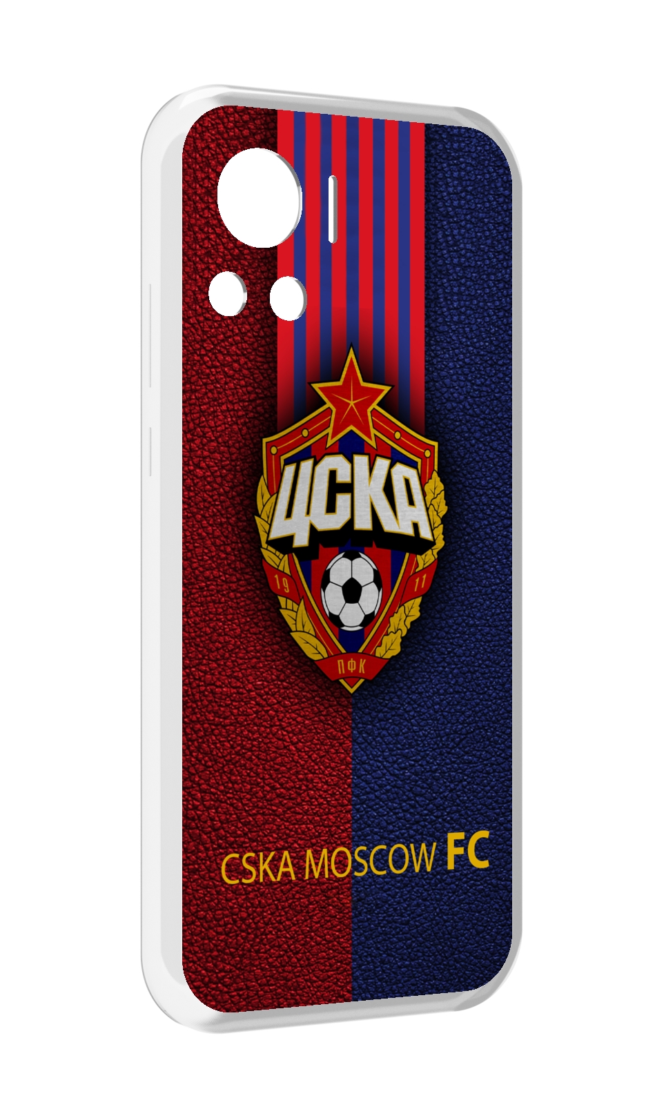

Чехол MyPads фк цска для Motorola Edge 30 Ultra, Прозрачный, Tocco