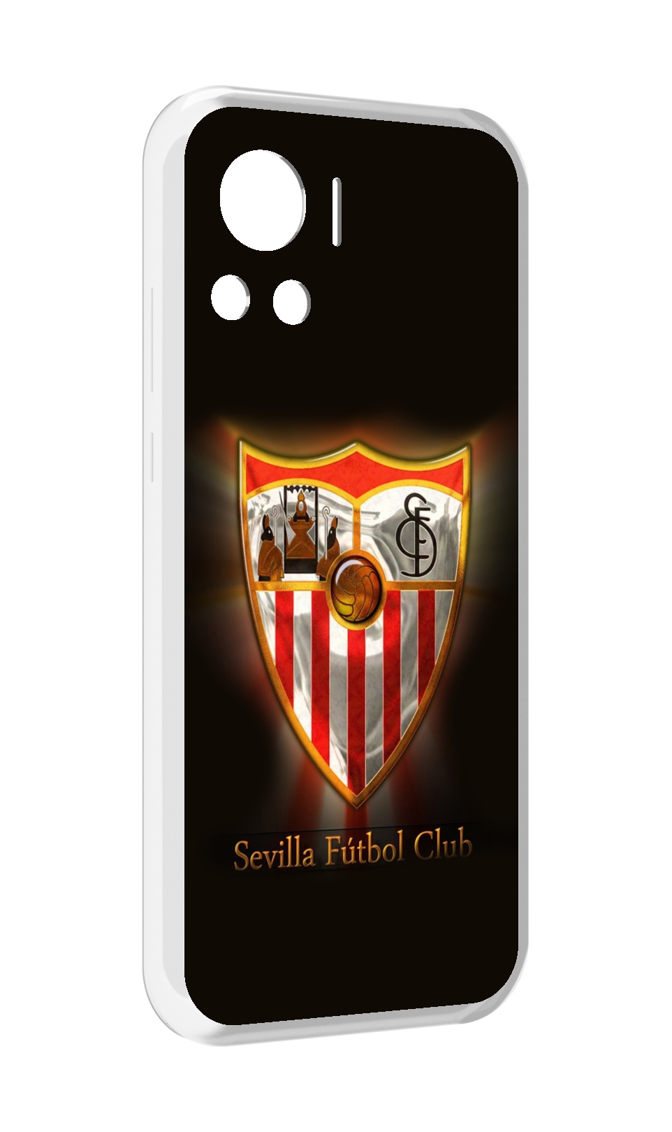 

Чехол MyPads фк севилья испания мужской для Motorola Edge 30 Ultra, Прозрачный, Tocco