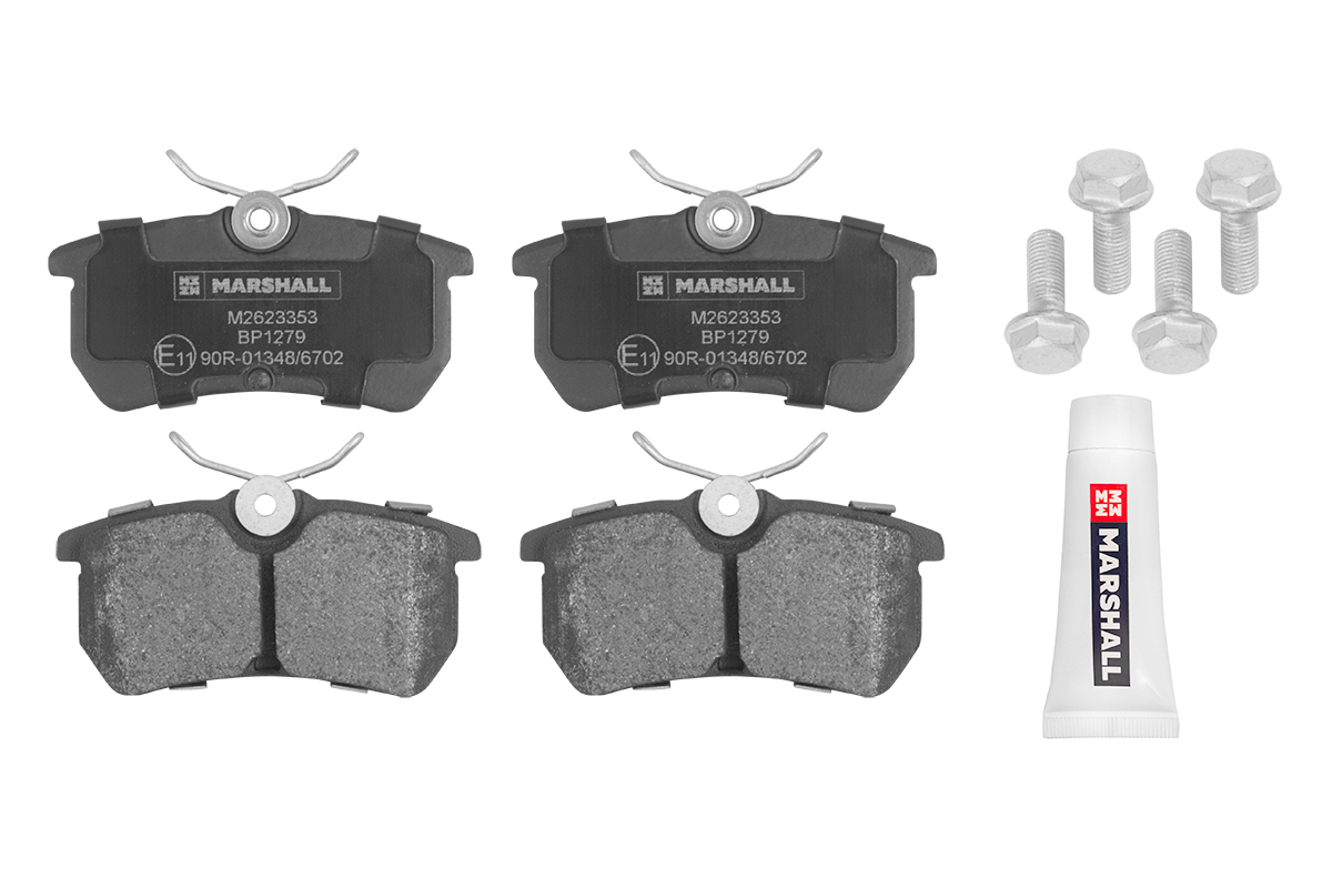 

Тормозные колодки MARSHALL Autoparts задние дисковые M2623353