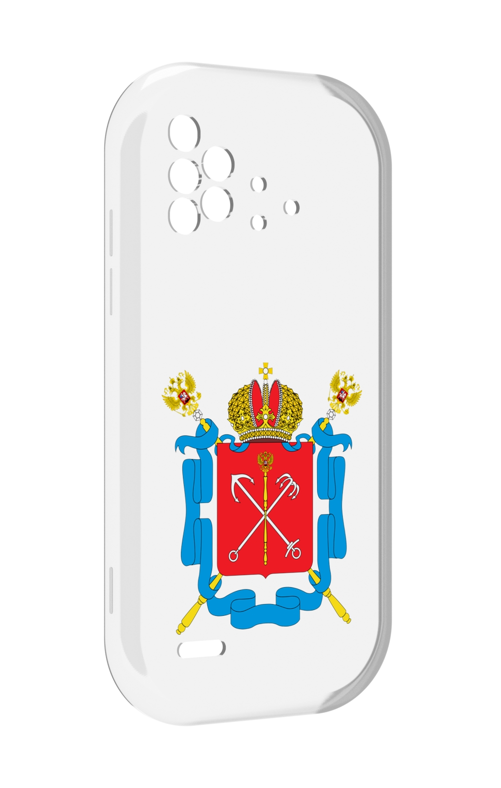 

Чехол MyPads герб-санкт-петербург для UMIDIGI Bison X10 / X10 Pro, Прозрачный, Tocco