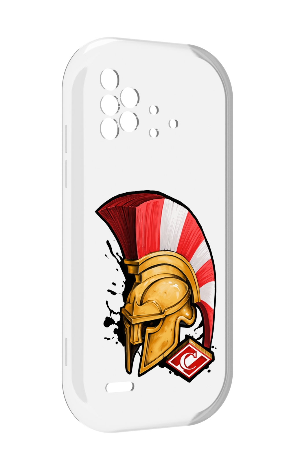 

Чехол MyPads ФК спартак шлем для UMIDIGI Bison X10 / X10 Pro, Прозрачный, Tocco