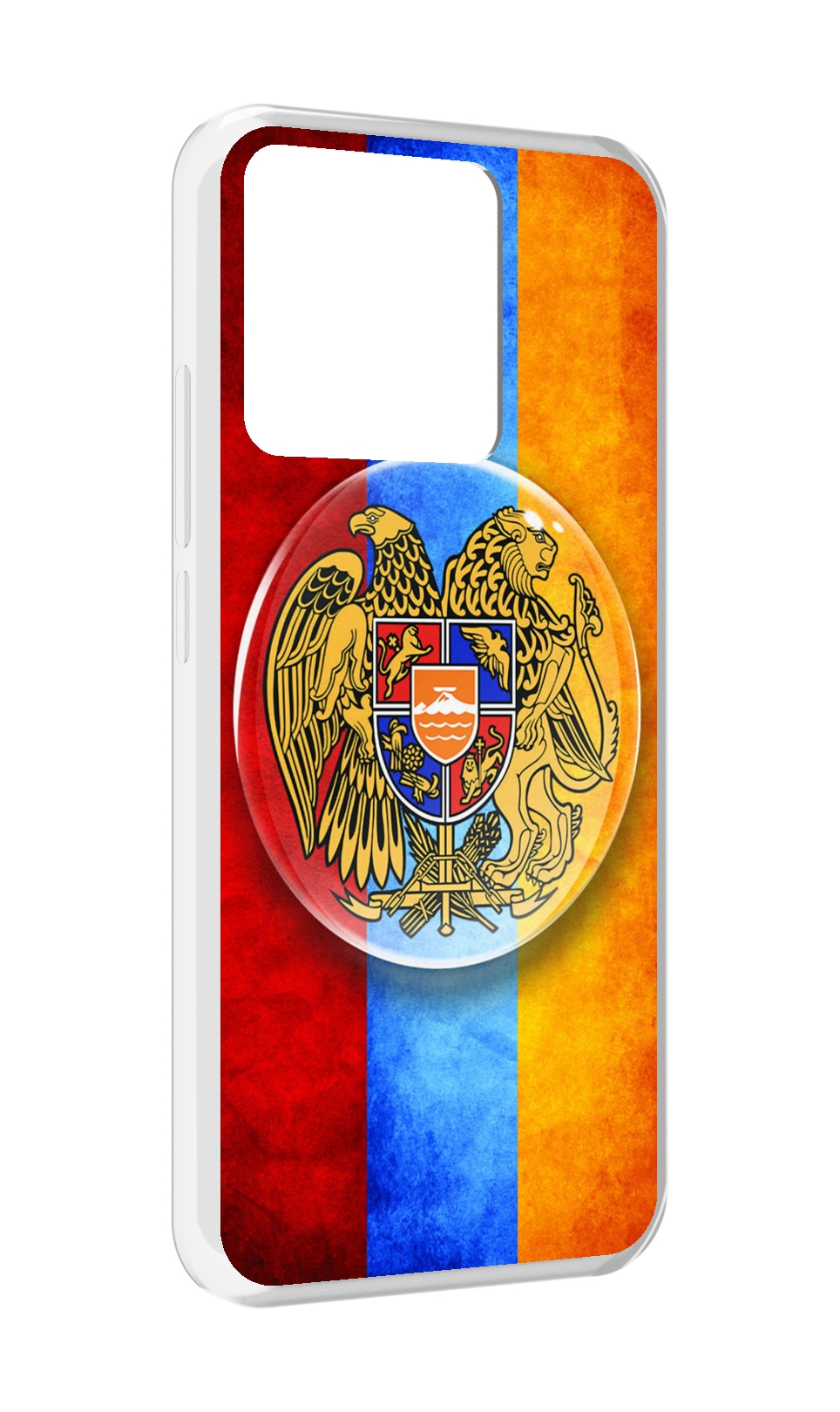 Чехол MyPads Tocco для Xiaomi Redmi 10A герб флаг армении