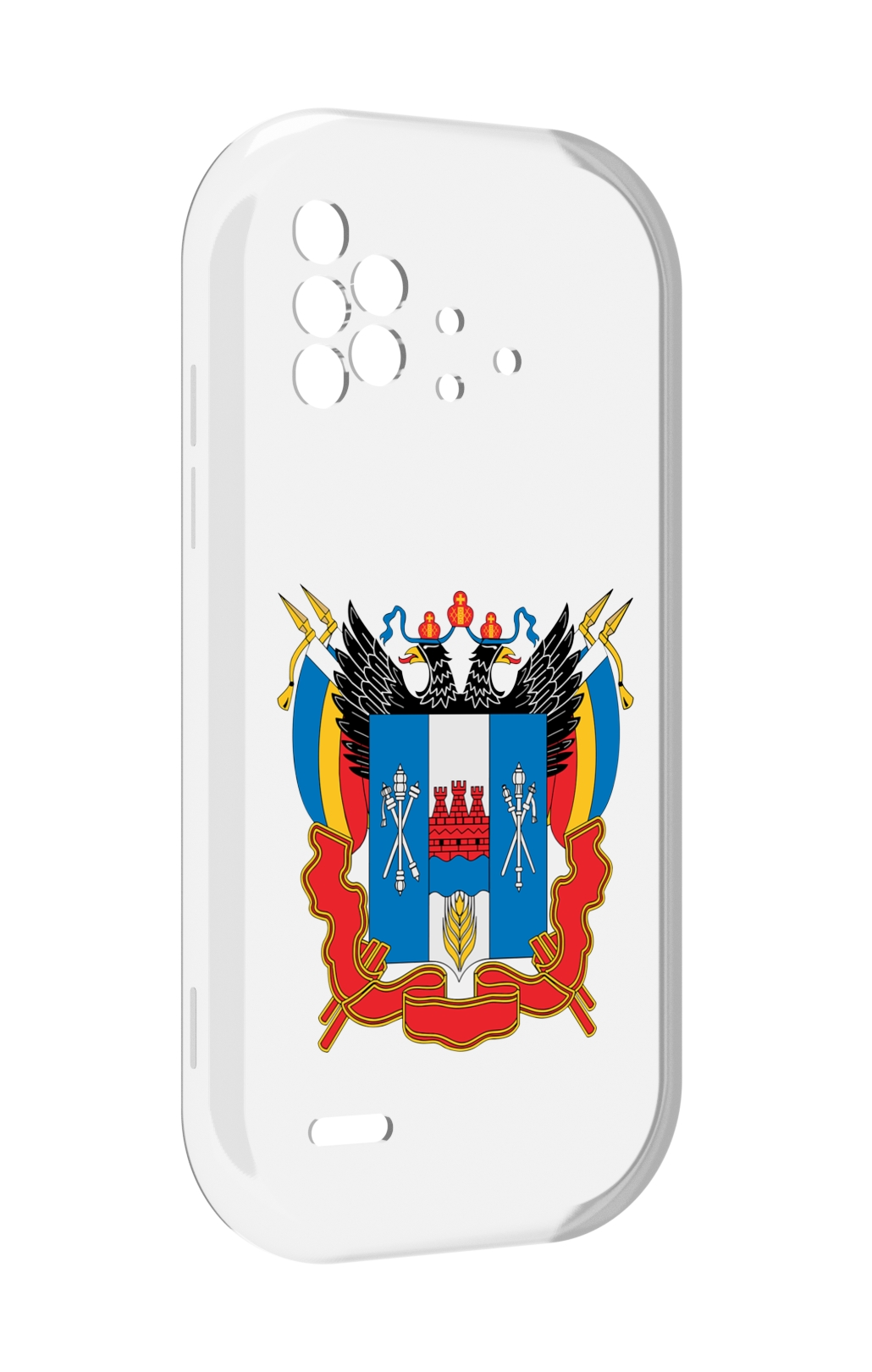 

Чехол MyPads герб-ростовская-область для UMIDIGI Bison X10 / X10 Pro, Прозрачный, Tocco