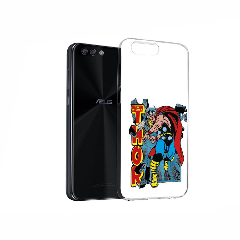 Чехол MyPads Tocco для Asus ZenFone 4 тор комикс