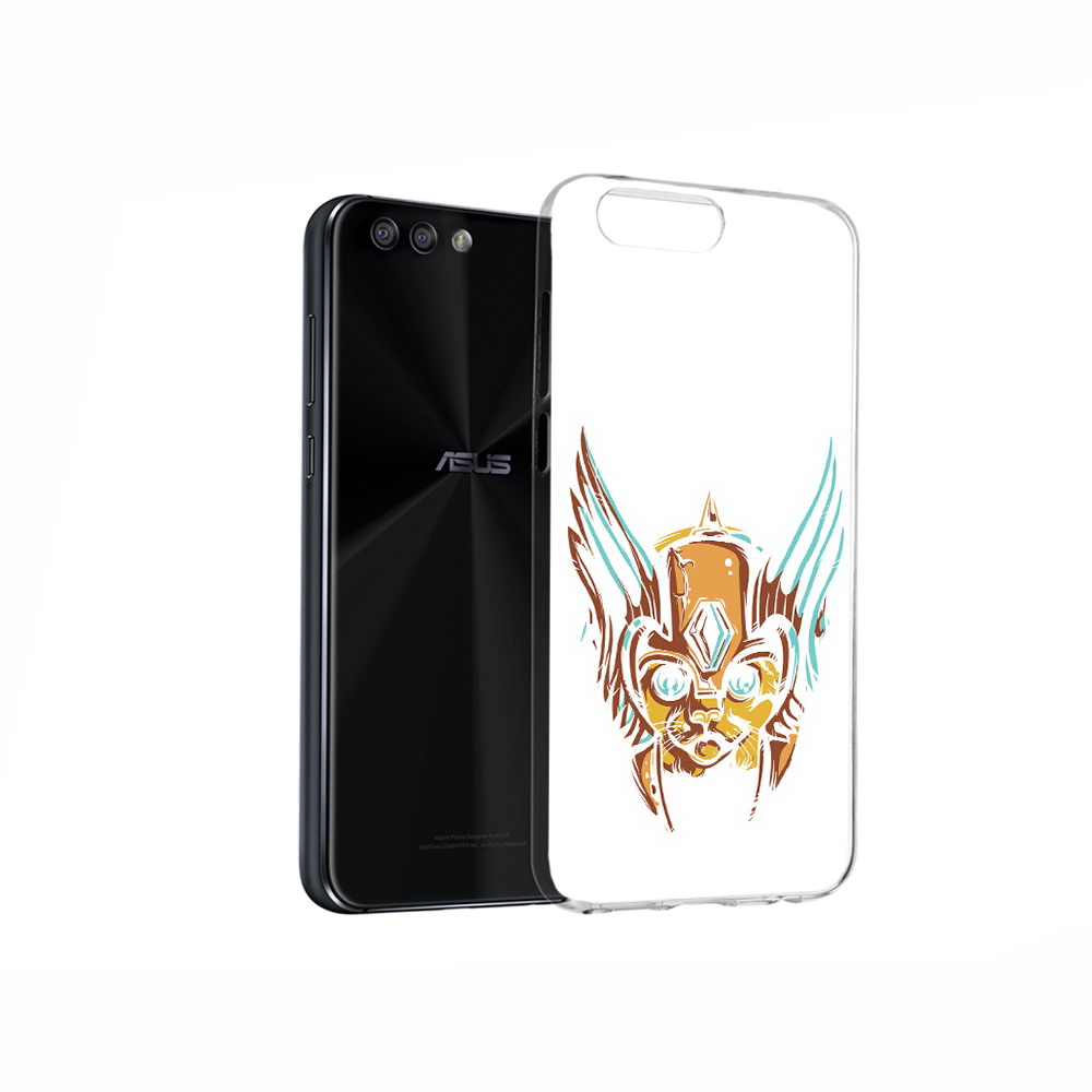 

Чехол MyPads Tocco для Asus ZenFone 4 тор абстракция, Прозрачный, Tocco