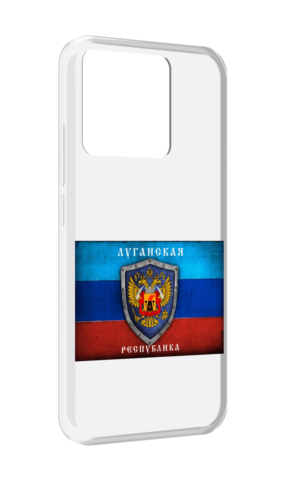 

Чехол MyPads Tocco для Xiaomi Redmi 10A герб флаг ЛНР-1, Tocco