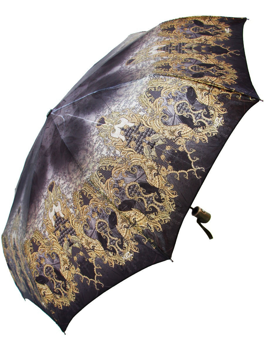 

Зонт женский Popular Umbrella 1294 темно-коричневый, 1294