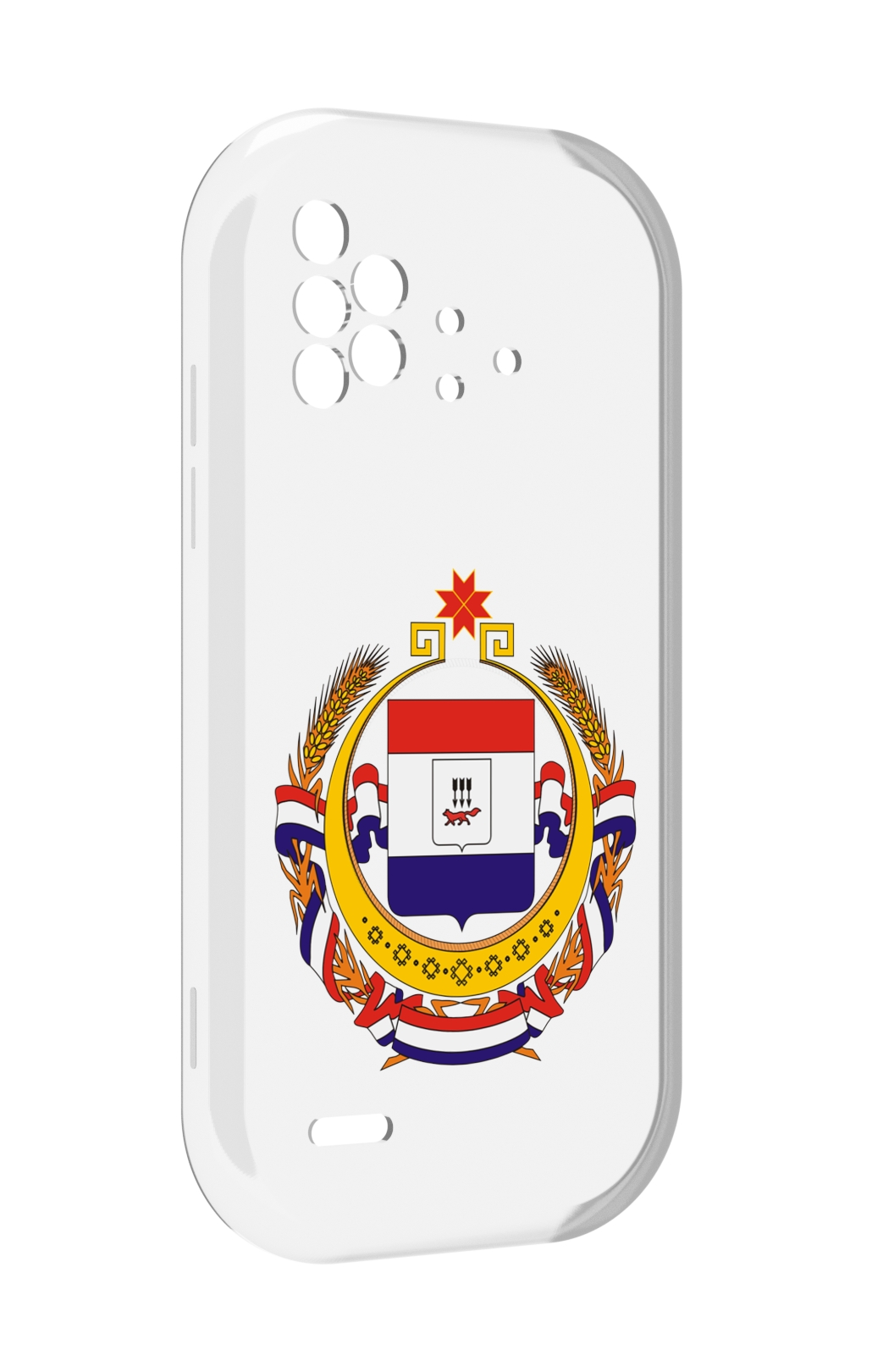 

Чехол MyPads герб-мордовия-саранск для UMIDIGI Bison X10 / X10 Pro, Прозрачный, Tocco