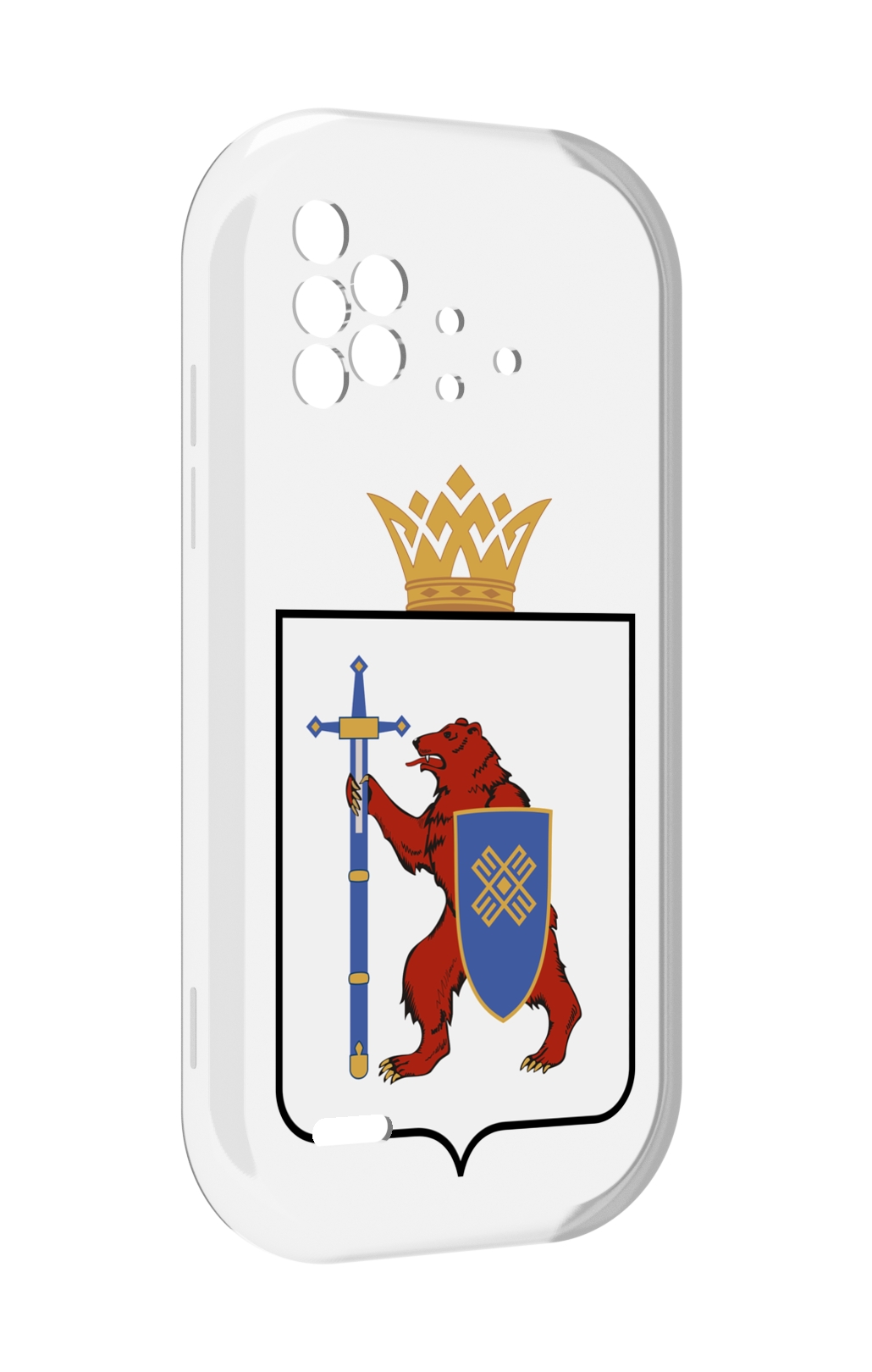 

Чехол MyPads герб-марии-эл-иошкар-ола для UMIDIGI Bison X10 / X10 Pro, Прозрачный, Tocco