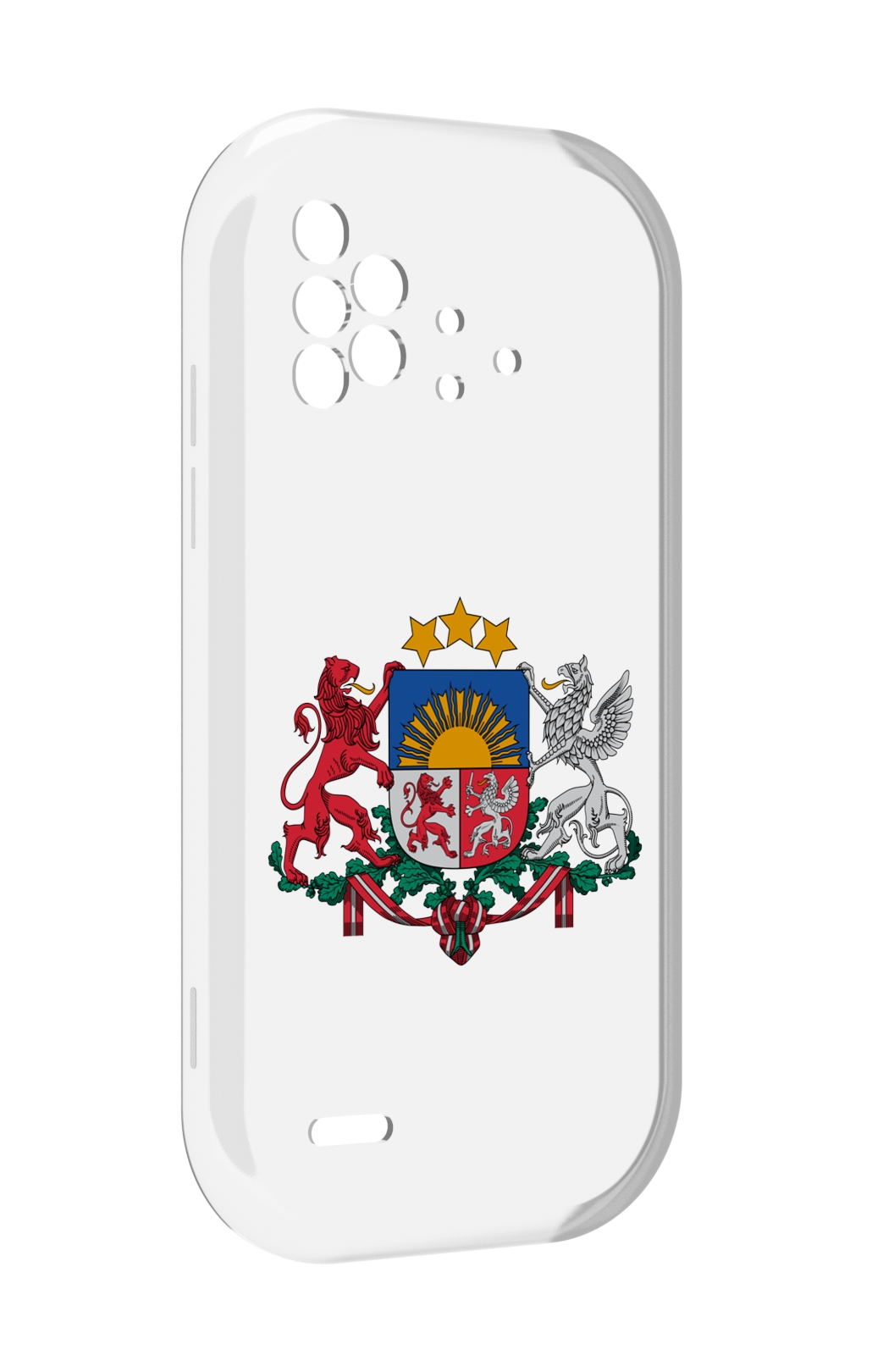 

Чехол MyPads герб-латвии для UMIDIGI Bison X10 / X10 Pro, Прозрачный, Tocco