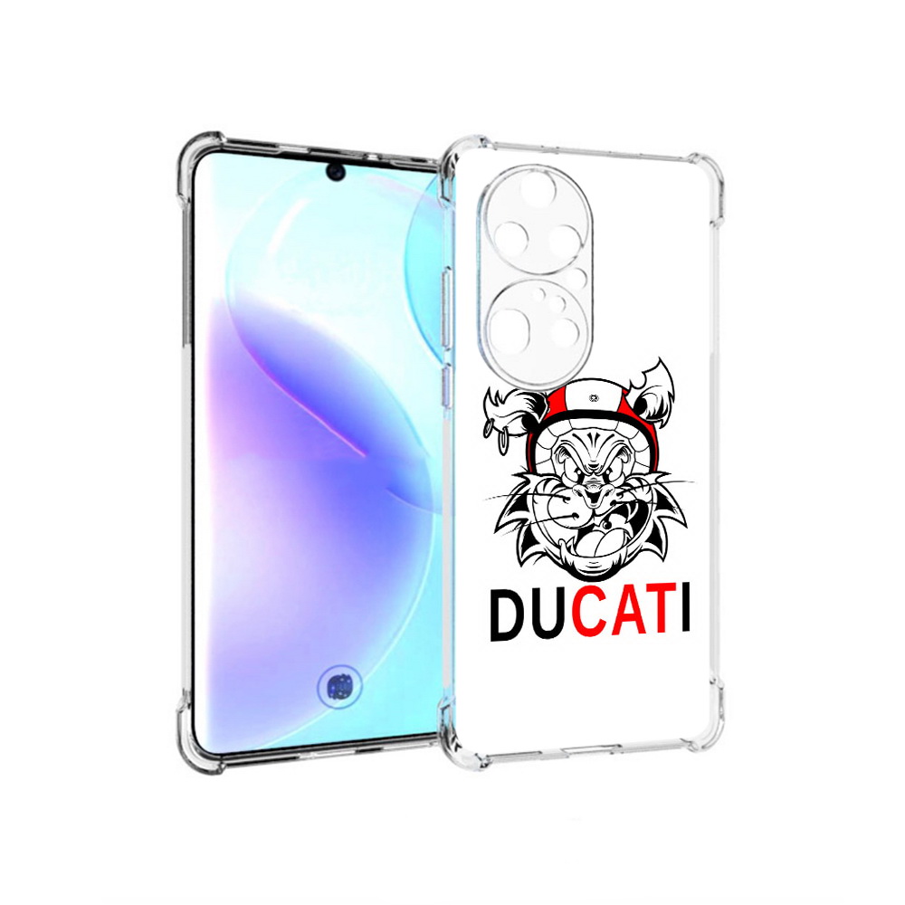 Чехол MyPads Tocco для Huawei P50 Pro дукати