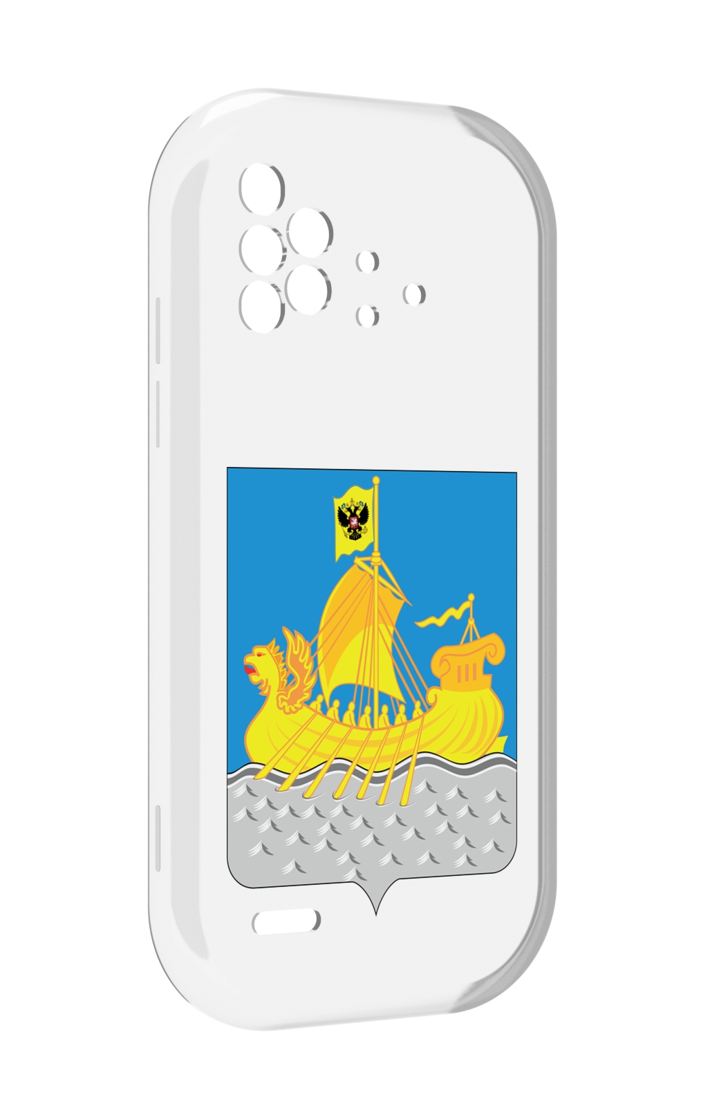 

Чехол MyPads герб-косромская-область для UMIDIGI Bison X10 / X10 Pro, Прозрачный, Tocco