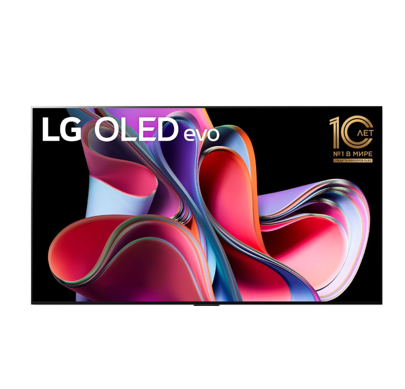

Телевизор LG OLED55G3RLA, 55"(139 см), UHD 4K, Черный, OLED55G3RLA
