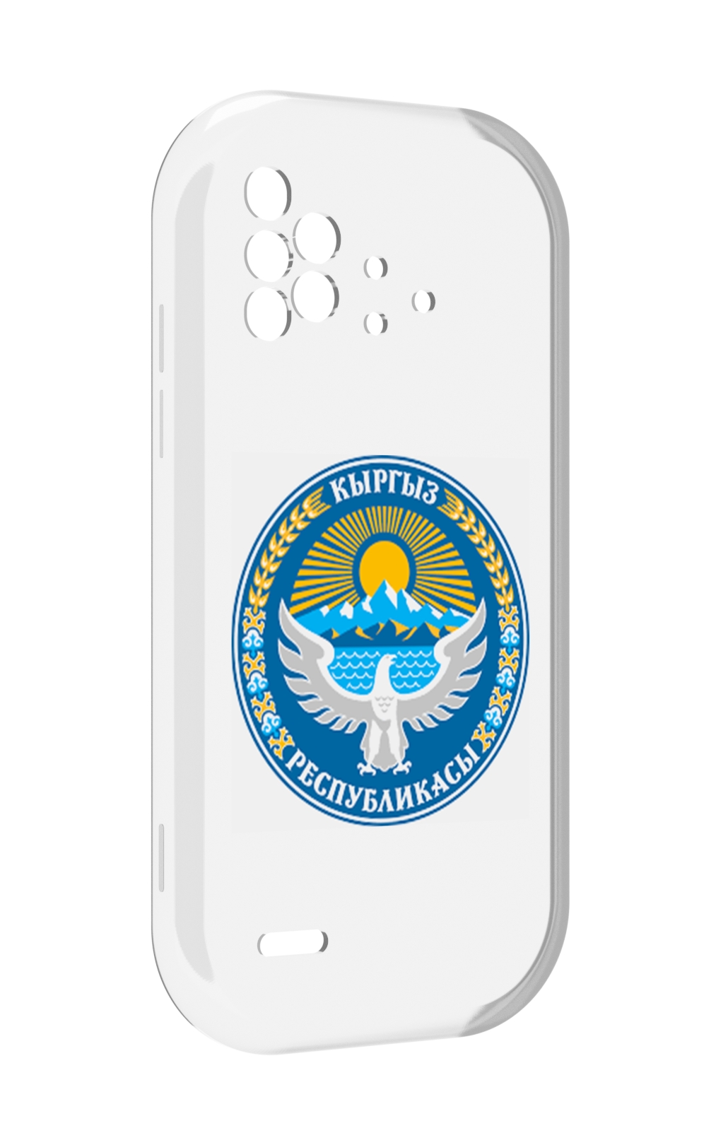 

Чехол MyPads герб-киргизия для UMIDIGI Bison X10 / X10 Pro, Прозрачный, Tocco