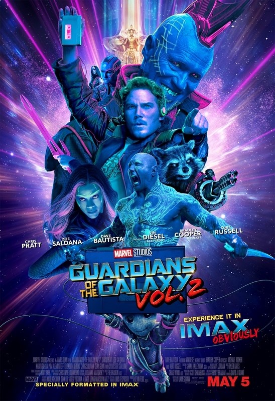 

Постер к фильму "Стражи Галактики. Часть 2" (Guardians of the Galaxy Vol. 2) A4