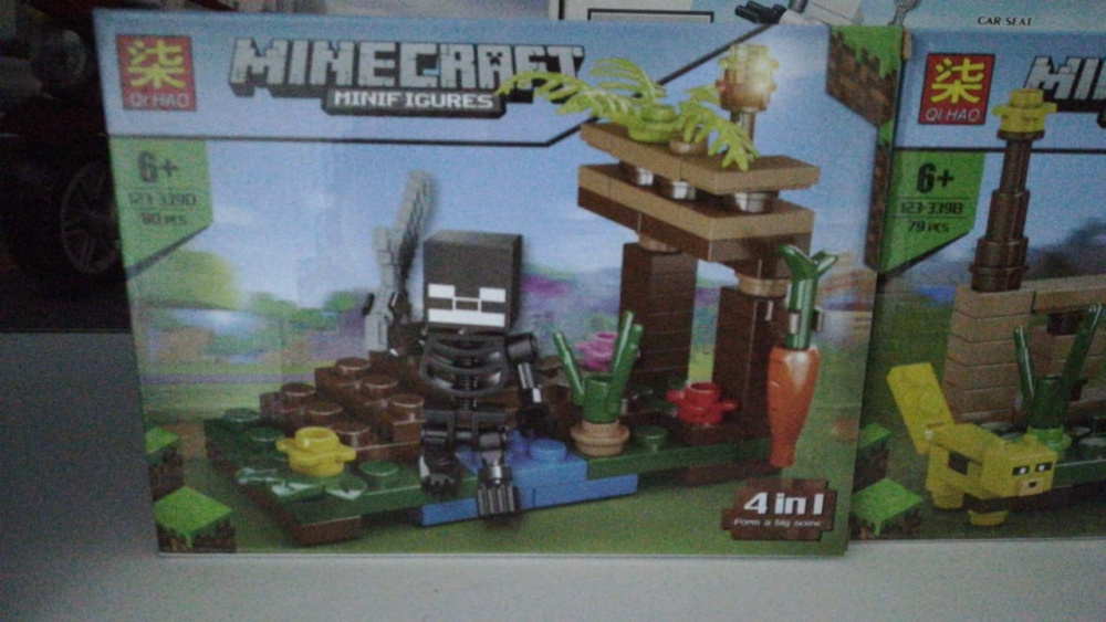 

Конструктор Minecraft - Черный скелет (80 деталей), Minecraft
